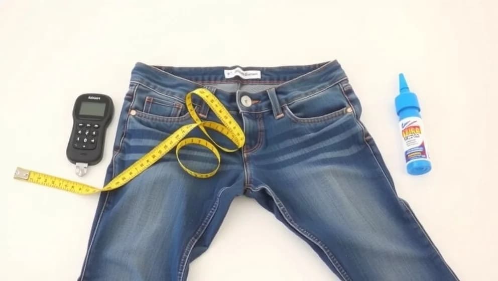 Hur gör man byxor mindre i midjan utan att sy
