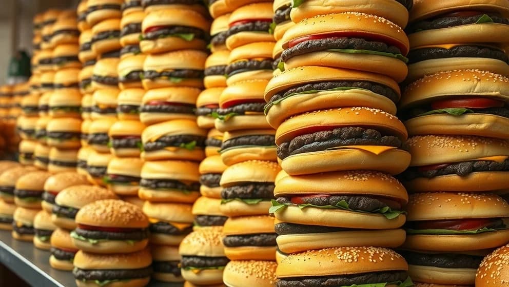 Hur många hamburgare säljer McDonald's per dag