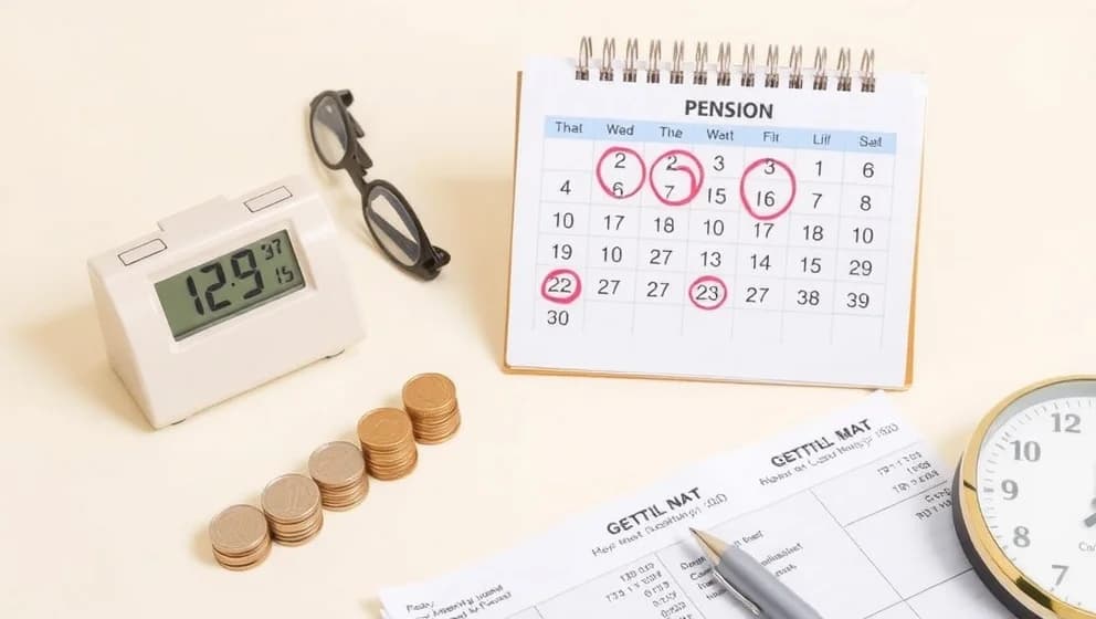 När betalas pensionen ut