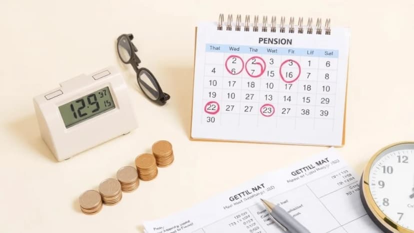 När betalas pensionen ut