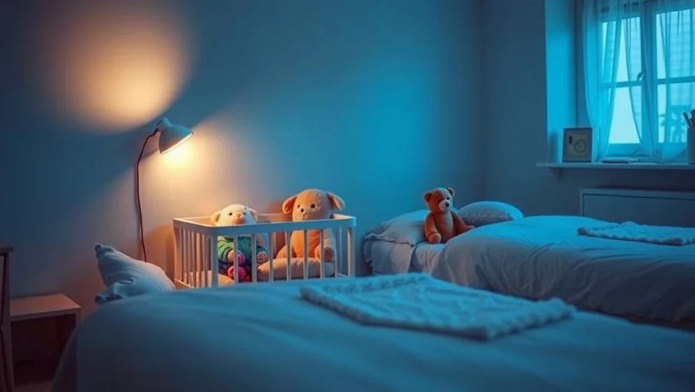 När kan bebis sova i eget rum